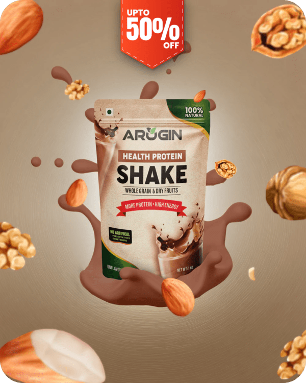 Arogin Unflavored Protein Shake Powder - Image 2